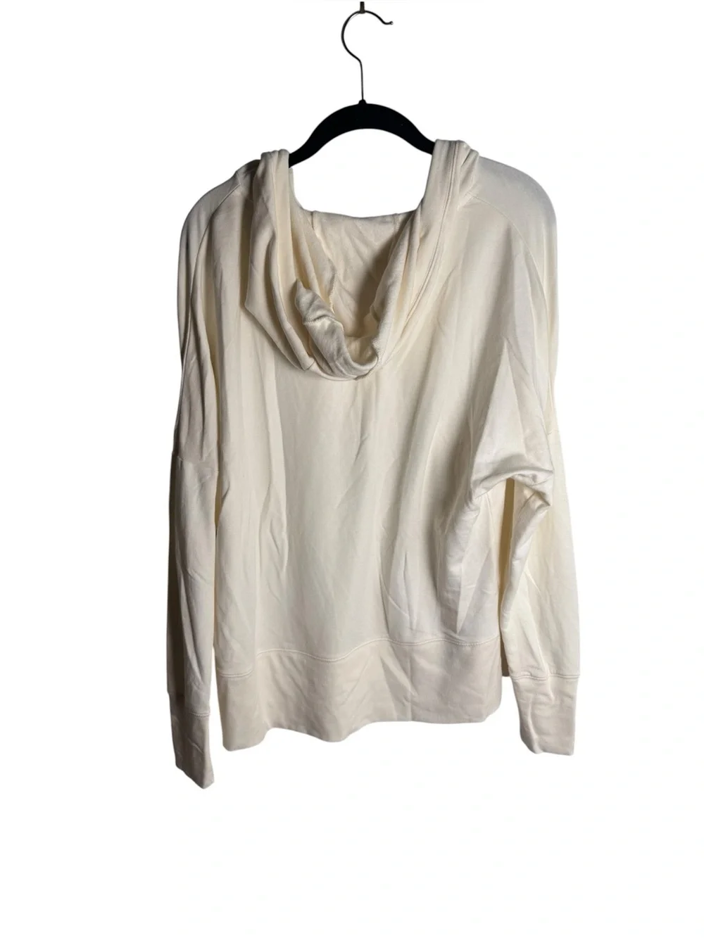 Alo Yoga Fluid Tunic Hoodie in cream Small